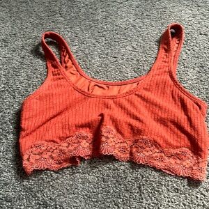 Burnt Orange Bra Top